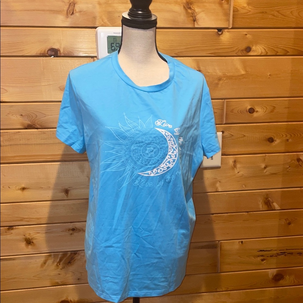 Blue Graphic T-Shirt
